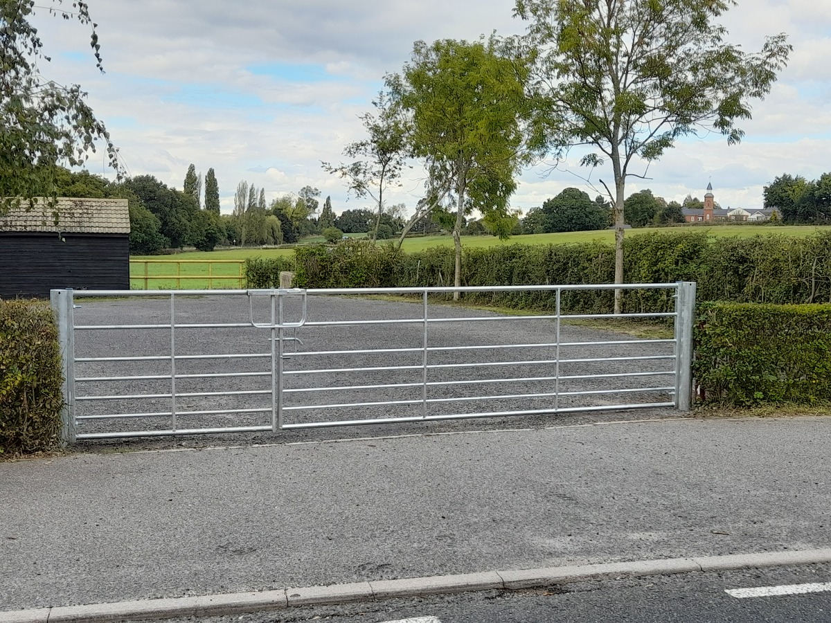 New car park gates